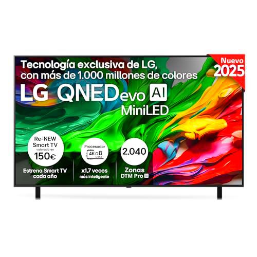 LG 75QNED85A6C - TV 75", 4K QNED EVO, Smart TV, WebOS 25