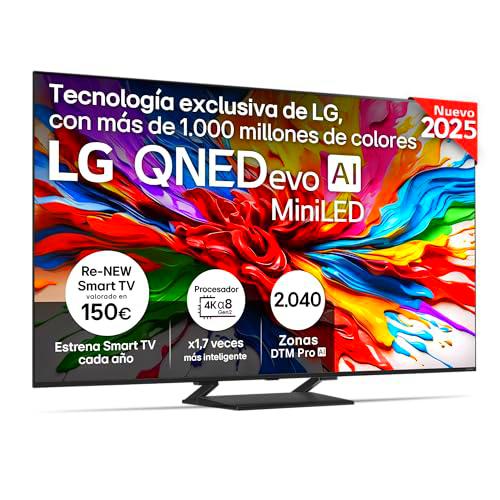 LG 55QNED93A6A - TV 55&quot;, 4K QNED EVO, Smart TV, WebOS 25