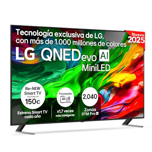 LG 86QNED85A6C - TV 86", 4K QNED EVO, Smart TV, WebOS 25
