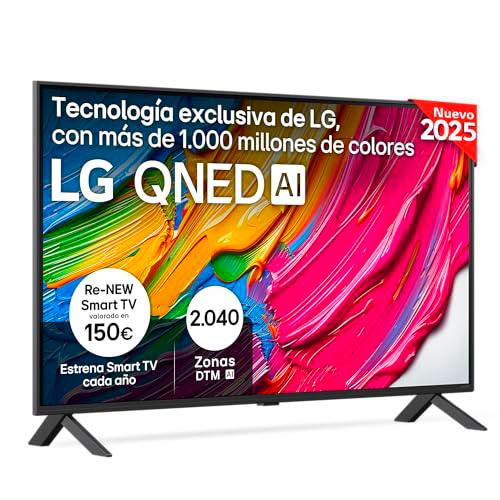 LG 43QNED80A6A - TV 43", 4K QNED EVO, Smart TV, WebOS 25