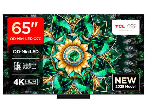 65Q7C 65&quot; QD-Mini LED, 4K HDR Premium 2600, Smart TV con Google TV (Dolby Vision IQ y Atmos
