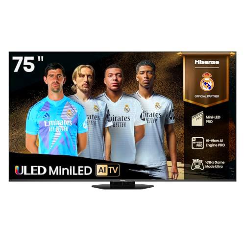 Hisense 75U7Q Pro - Mini LED Pro Smart TV, Modo Juego Ultra de 165Hz