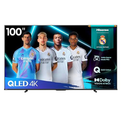 Hisense 100E7Q Pro - QLED Smart TV 100 Pulgadas, Gaming TV