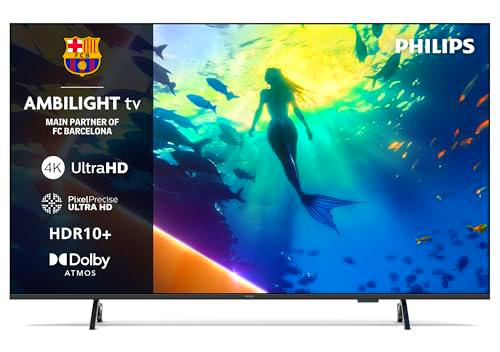 Philips Ambilight 50PUS8010 4K LED Smart TV - Pantalla de 50 Pulgadas con Plataforma Titan OS
