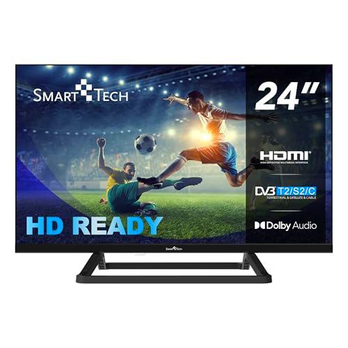Smart Tech 24HN01V3 HD LED TV 24 Pulgadas (60 cm) Triple sintonizador Dolby Audio H.265 HDMI USB