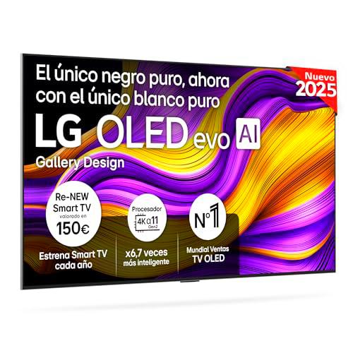 LG OLED65G54LW - TV 65", OLED EVO 4K, Smart TV AI B5