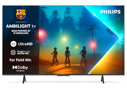 Philips Ambilight 43PUS8200 4K LED Smart TV - Pantalla de 43 Pulgadas con Plataforma Titan OS