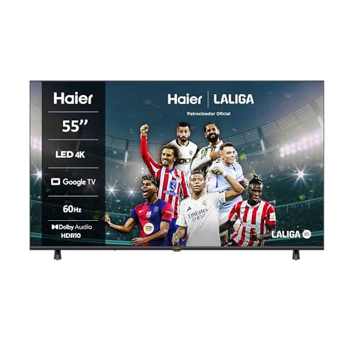 Haier Direct LED 4K UHD H55K85FUX - 55", Smart TV, Google TV