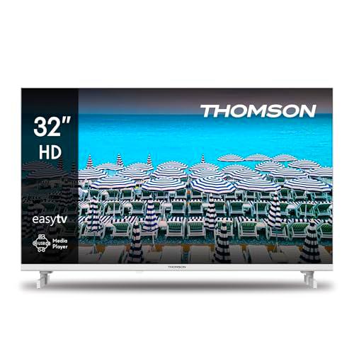 THOMSON 32 Pulgadas (80 cm) LED HD Blanco Easy TV - No Smart
