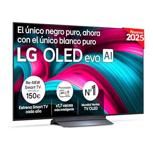 LG OLED55C54LA - TV 55", OLED EVO 4K, Smart TV AI C5
