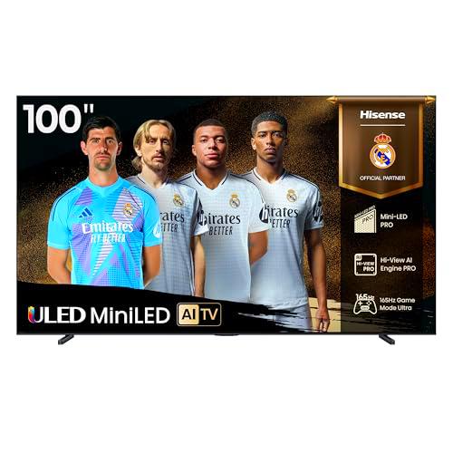 Hisense 100U7Q - Mini LED Smart TV, Quantum Dot Colour