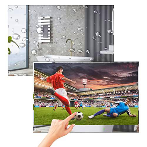 Soulaca - TV de 22 Pulgadas para baño, Espejo Inteligente de Lujo