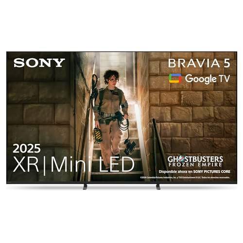 Sony BRAVIA 5, Mini LED TV 65 Pulgadas, Procesador XR con IA