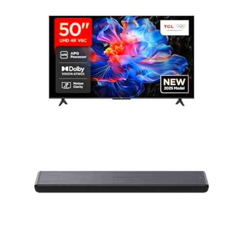 TCL 50V6C 50” Direct LED Smart TV S45HE Barra de Sonido