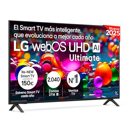LG 55UA75006LA - TV 55", UHD 4K, WebOS 25, Ultimate IA