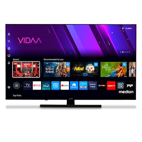 MEDION 163,9 cm (65") Televisor QLED (Smart-TV, Dolby Vision HDR