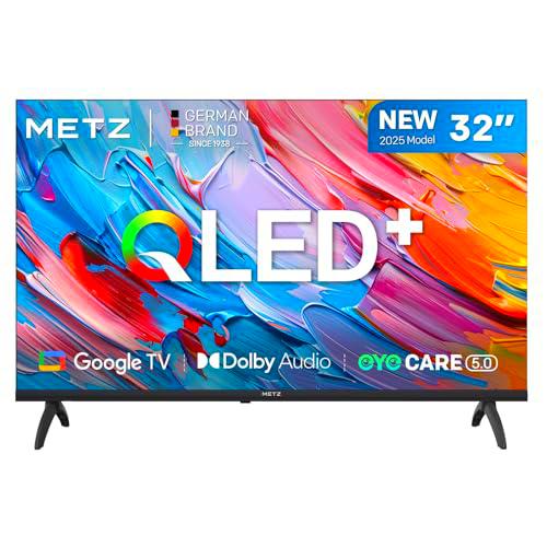 Metz 32MQF7000Z, 32 Pulgadas Smart, QLED, Google con Google Assistant