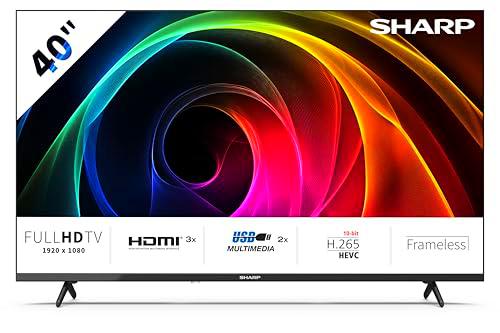 Sharp 40HA1305E - Non-Smart 40" FHD, Frameless, 60Hz