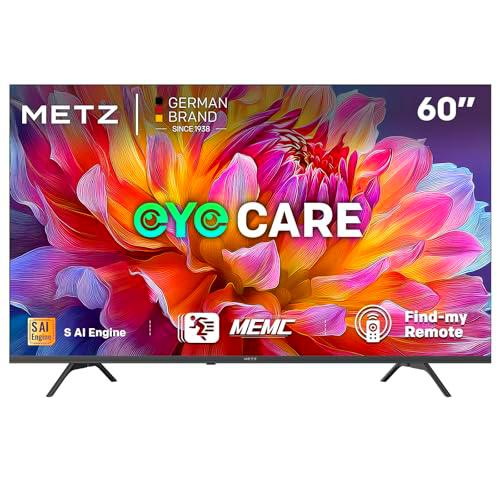 Metz 60MUF7000Z 60&quot; Smart TV, 4K UHD Google TV, S AI Engine
