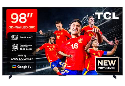 TV TCL 98Q8C 98" QD-Mini LED, 4K HDR Premium 5000, ZeroBorder™