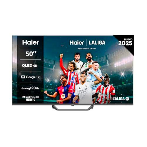 Haier QLED 4K UHD H50S80FUX - 50", Smart TV, Google TV