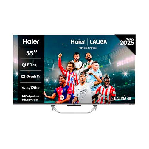 Haier QLED 4K UHD H55Q80FUX - 55", Smart TV, Google TV