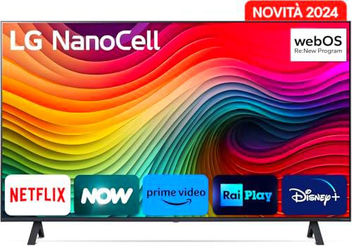 LG NanoCell 43'', Serie 81 2024, 43NANO81T6A, Smart TV 4K