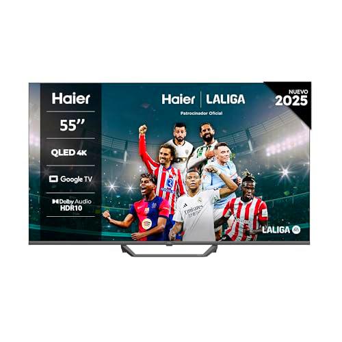 Haier QLED 4K UHD H55S81FUX - 55", Smart TV, Google TV