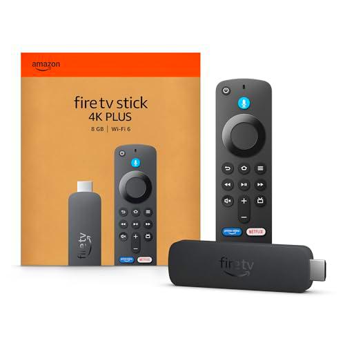 Amazon Fire TV Stick 4K Plus, compatible con Wi-Fi 6
