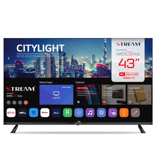 Stream System - WebOS TV Smart 43" 8.1, UHD 4K, LG Magic Remote Control