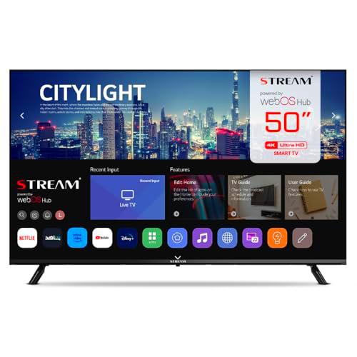 Stream System - WebOS TV Smart 50" 8.1, UHD 4K, LG Magic Remote Control