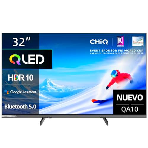CHiQ Smart TV 32QA10 32 Pulgadas Smart Google TV, FHD HDR10