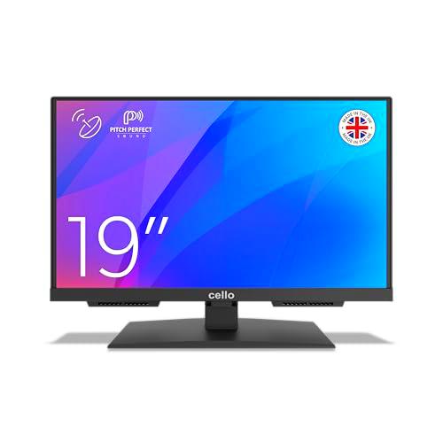 Cello C1924SH-12V TV LED Full HD 19" sin Marco 12V con Triple Tuner