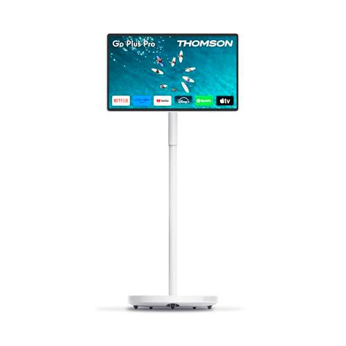 THOMSON 27 Pulgadas (69 cm) Go Plus Pro, Smart TV Full HD Android portátil con Control por Voz