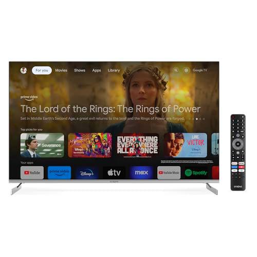 STRONG - Televisor inteligente 4K QLED de 50" Ultra HD compatible con Netflix