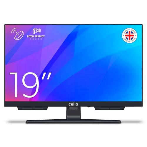 Cello Televisor LED C1924SH de 19 Pulgadas con recepción DVB-T y satélite