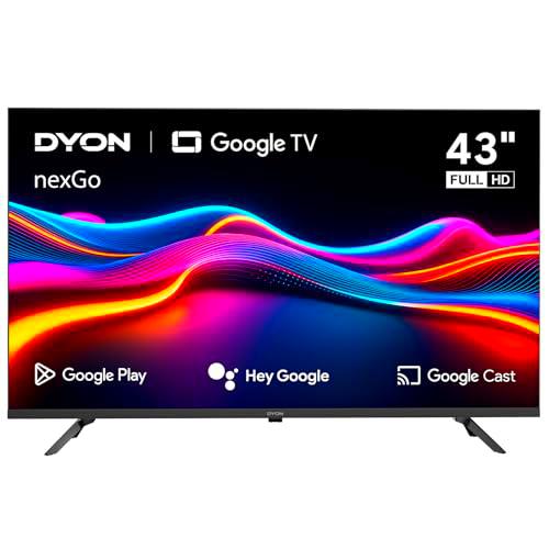 DYON NexGo 43F Smart TV - 43 pulgadas Full HD Google TV con control de voz