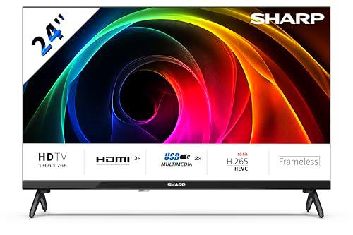 Sharp 24HA1305E - Non-Smart 24" HD, Frameless, 60Hz