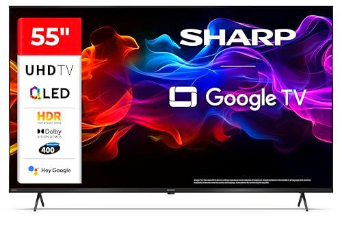Sharp 55HP5365E - 55" UHD, Frameless, 60Hz, QLED, HDR10
