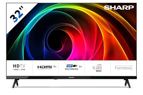 Sharp 32HA1305E - Non-Smart 32" HD, Frameless,60Hz