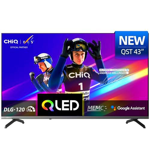 CHiQ U43QST 43 Pulgadas TV Smart Google TV QLED 4K UHD con HDR10