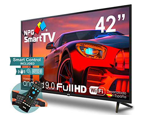 NPG430L42FQ 2021-42” Full HD Smart TV y Mando Exclusivo con Teclado QWERTY y Función Motion