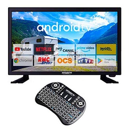 ANTARION Pack TV 19" 48 cm TELEVISOR CONNECT + Smart Pad Teclado Ergonómico