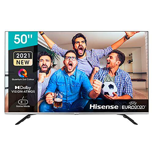 Hisense 50E76GQ QLED 2021 Gaming Series, 50 pulgadas 4K UHD Dolby Vision HDR Smart TV con Youtube