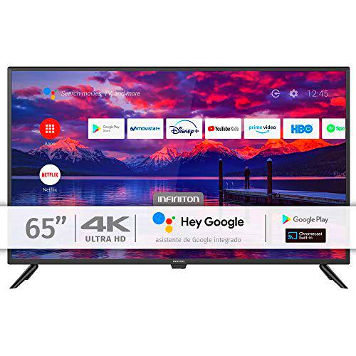 INFINITON INTV-65AF2300 - Televisor Smart TV 65" 4K UHD