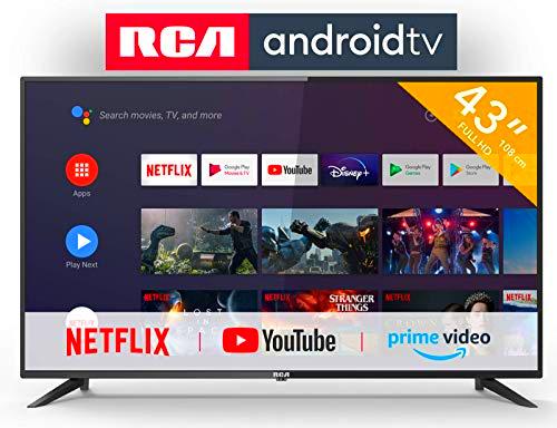RCA RS43F2 Android TV (43 Pulgadas Full HD Smart TV con Google Assistant)