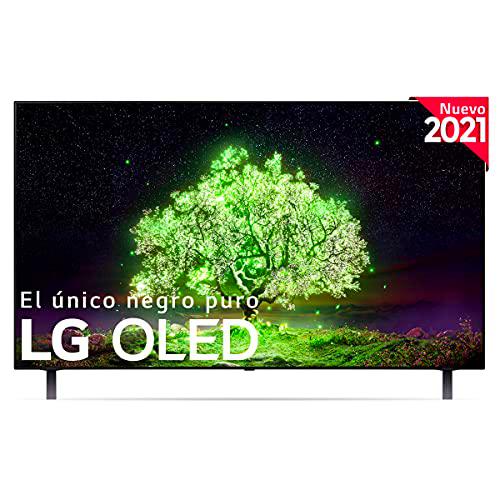 LG OLED OLED48A1-ALEXA 2021-Smart TV 4K UHD 120 cm (48") con Inteligencia Artificial