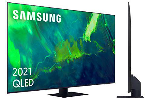 Samsung QLED 4K 2021 55Q74A - Smart TV de 55" con Resolución 4K UHD