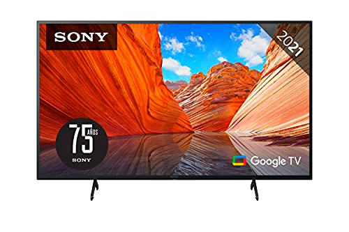 Sony KD43X80J - Smart TV de 43" con 4K Ultra HD, Google TV