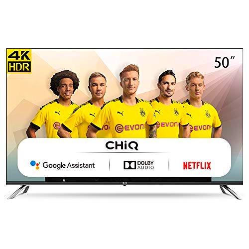 CHiQ Televisor Smart TV LED 50&quot;, Resolución 4K UHD